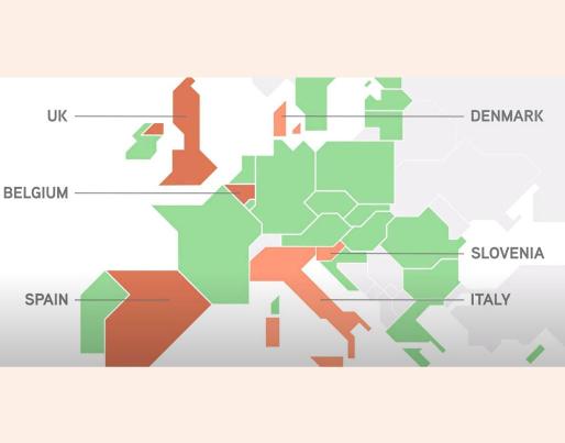Super-I Europe map