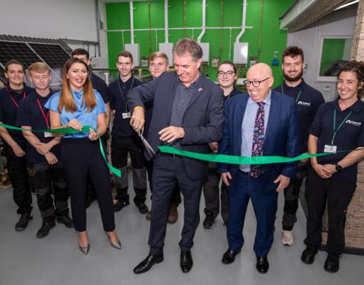 inauguration green academy liverpool