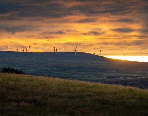 landscape wind plant renewable energy
