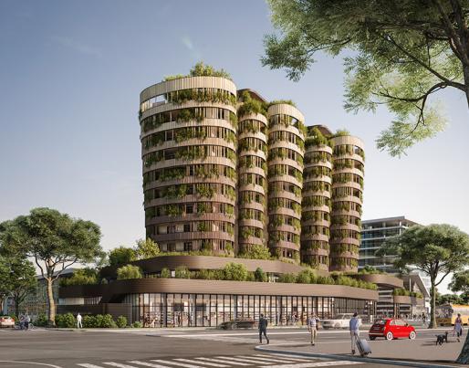 The new design project of "Piazza dei Navigatori" in Rome, Italy