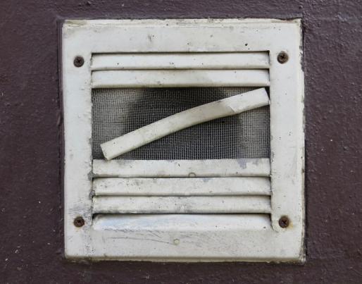 old ventilation square building