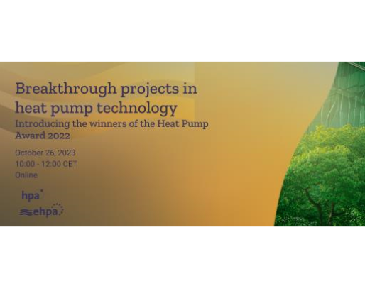Breakthrough projects in heat pump technology