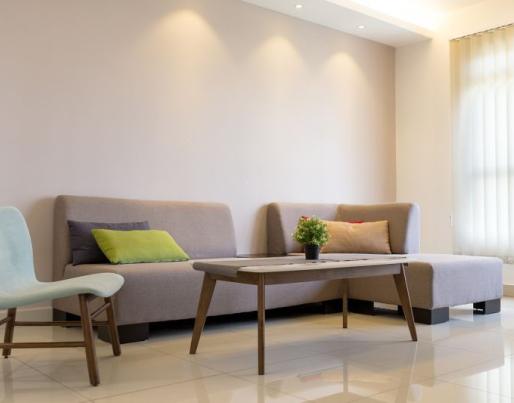 Indoor room, living room