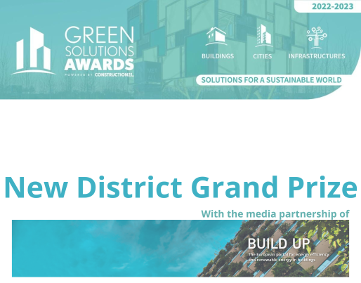 New District Grand Prize banner by Construction21