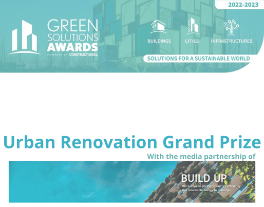 Urban Renovation Grand Prize Banner by Construction21