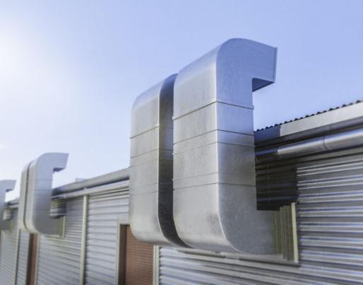 Ventilation system in building