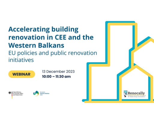 Accelerating building renovation in CEE and the Western Balkans