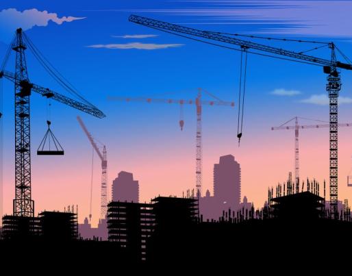 Construction of buildings
