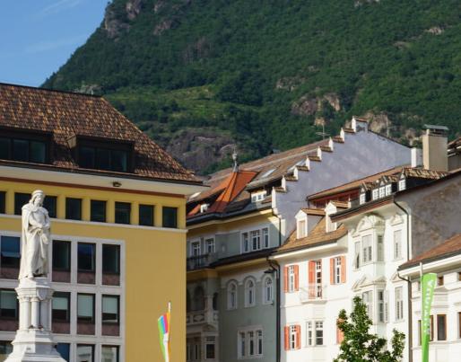 historical buildings bolzano italy