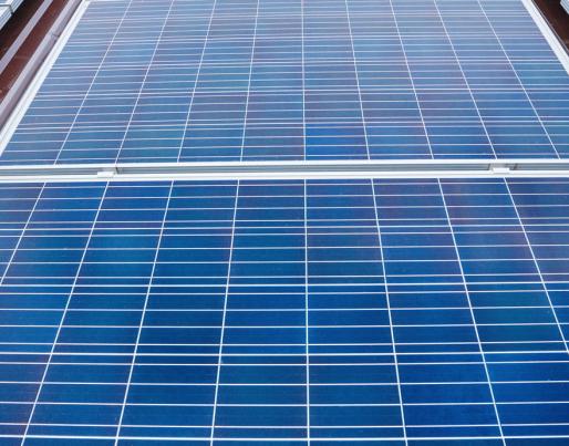 photovoltaic panels roof detail