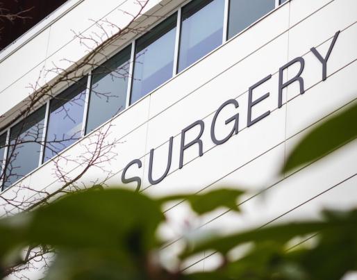 surgery hospital building facade