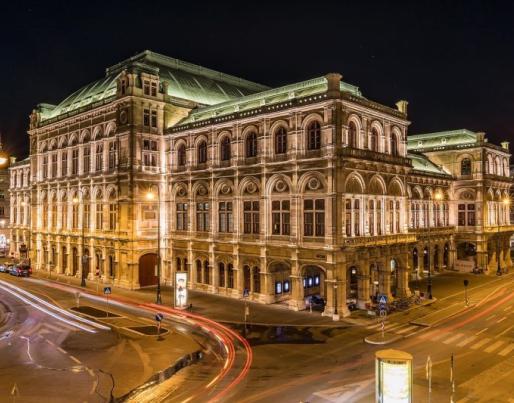 Opera house in Vienna, Austria