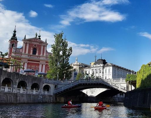 City of Ljubljana, Slovenia