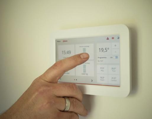 Heating system on tablet