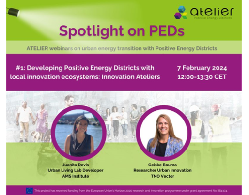 Urban Energy Transition with Positive Energy Districts