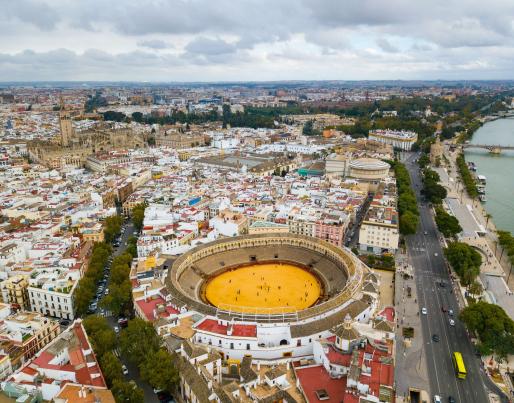 Seville birds eye view