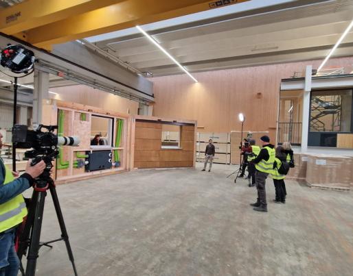interview integrated facades wood prefabrication