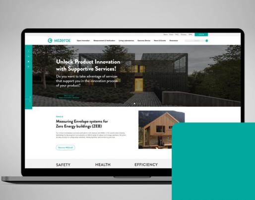 Screenshot of Digital Innovation Platform