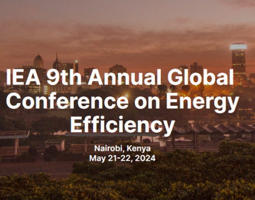 The IEA's 9th Annual Global Conference on Energy Efficiency