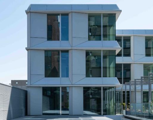 Moore office building facade