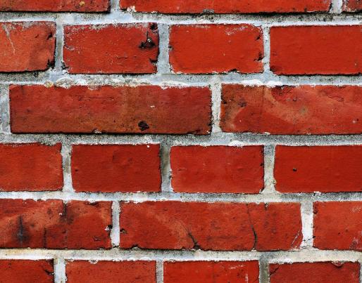 A wall made of bricks