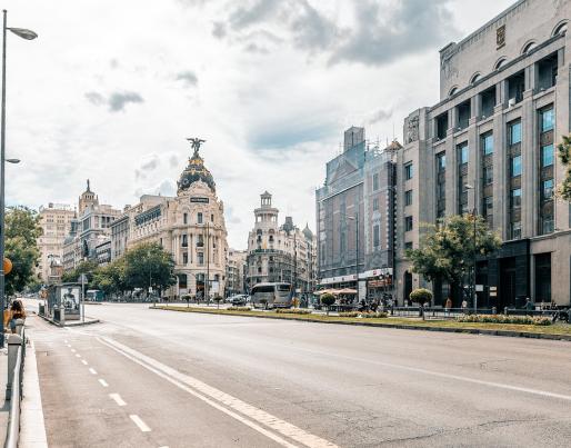 A view of Madrid