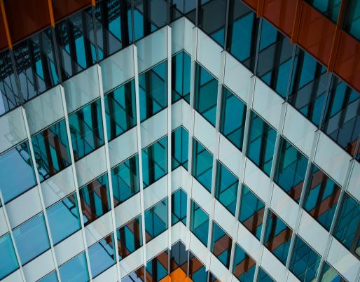 Detail of a building in Bucharest