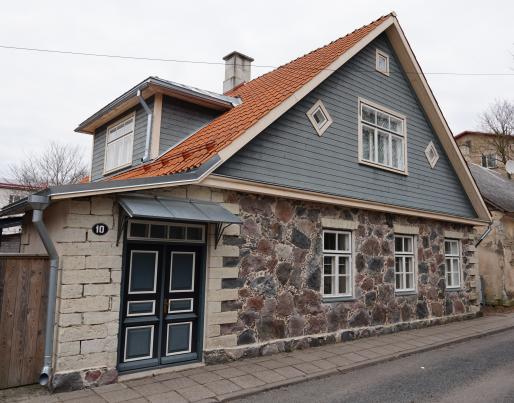 Energy efficient heritage home at the address Garnisoni 10 in Estonia.