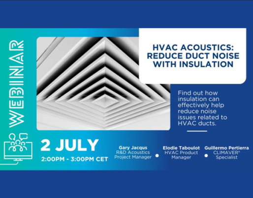 HVAC Acoustics, Reduce duct noise with insulation