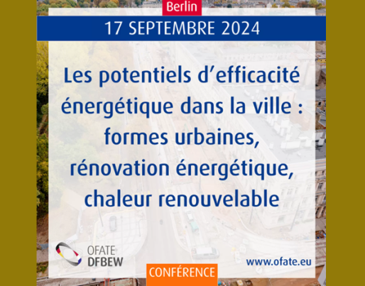 Les potentiels d'efficacité énergétique dans la ville