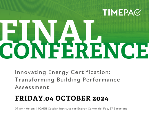 TIMEPAC Final Conference event banner