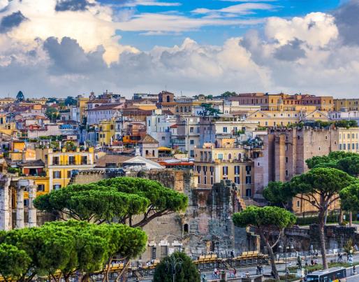 A view of Rome