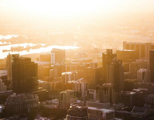 A view of Cape Town