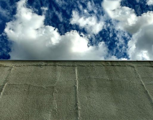 A concrete wall 