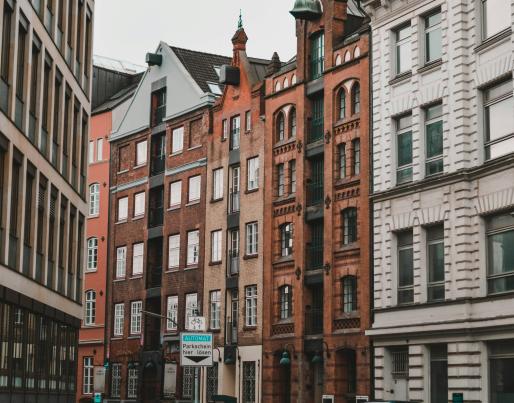 A street of Hamburg