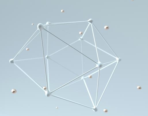 An abstract geometric figure