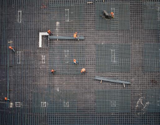 A construction site