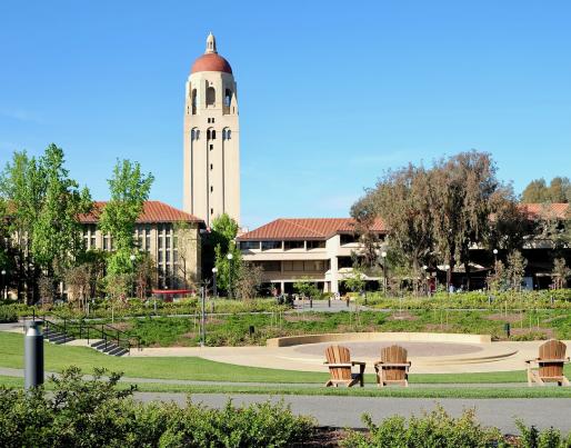 A view of Stanford campus