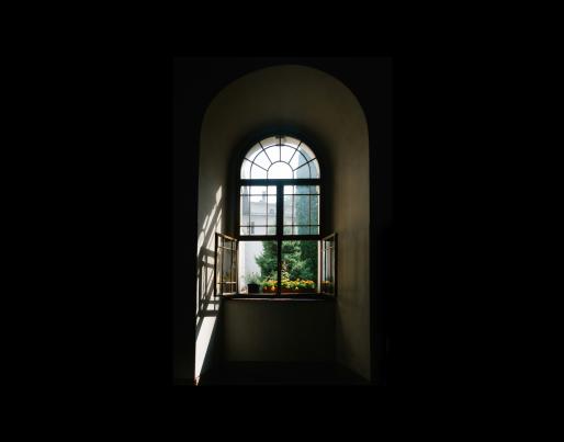 An open window