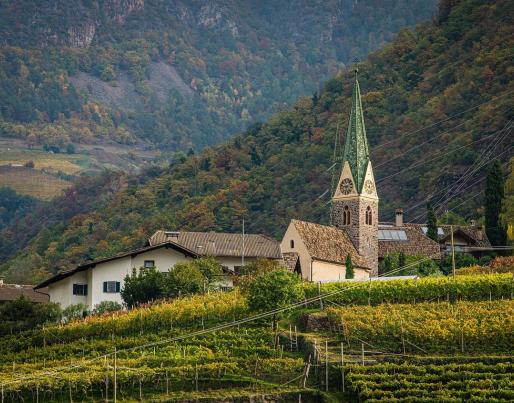 A small village in South Tyrol