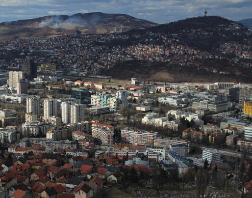 A view of Sarajevo