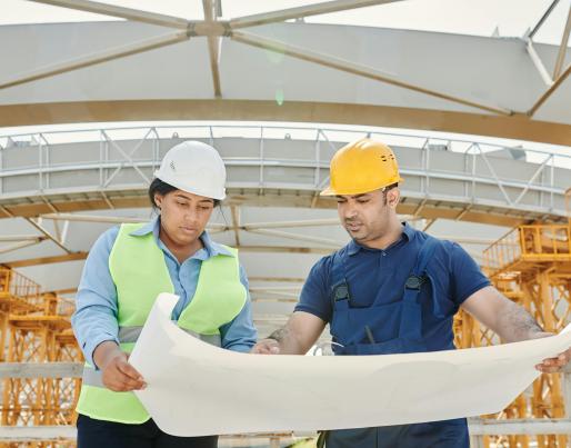 Construction workers