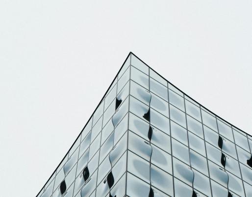 A modern building
