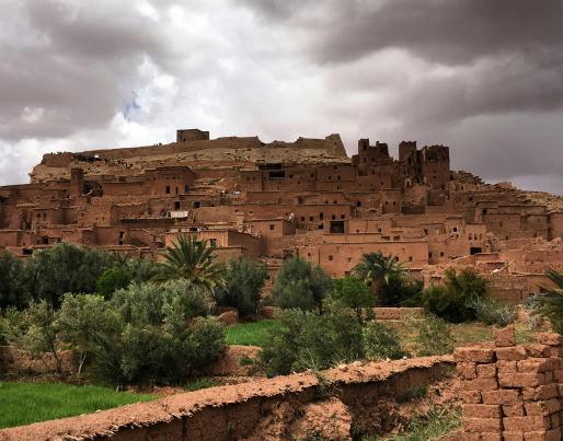 Ancient buildings in Morocco