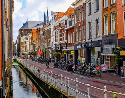 A street in Delft