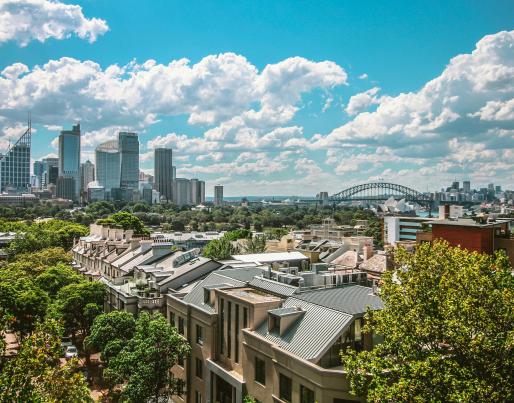 A view of Sydney