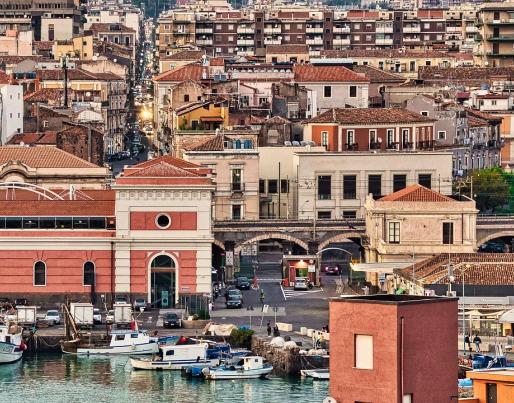 A view of Catania