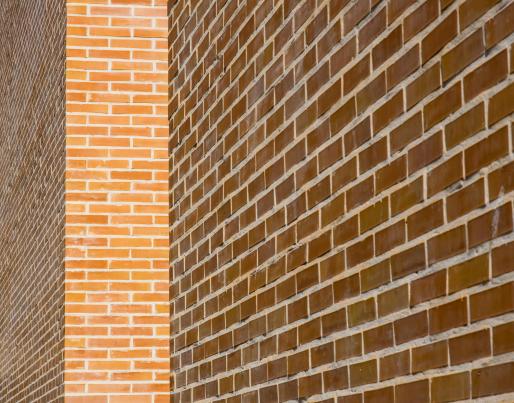 A wall made of bricks