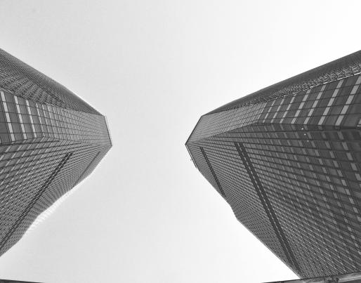 Two skyscrapers