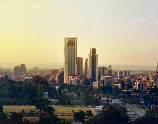 A view of Nairobi